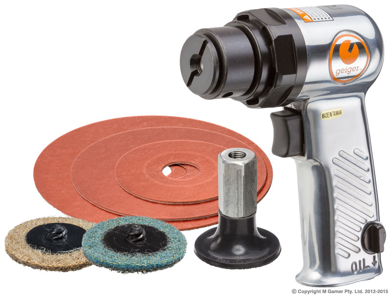 2-5'' Disc Sander with Adaptor, Backing Pad and Discs